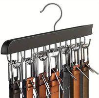 14 Haken Holz Gürtelhalter Schal Hosen etc. NEU ungebraucht