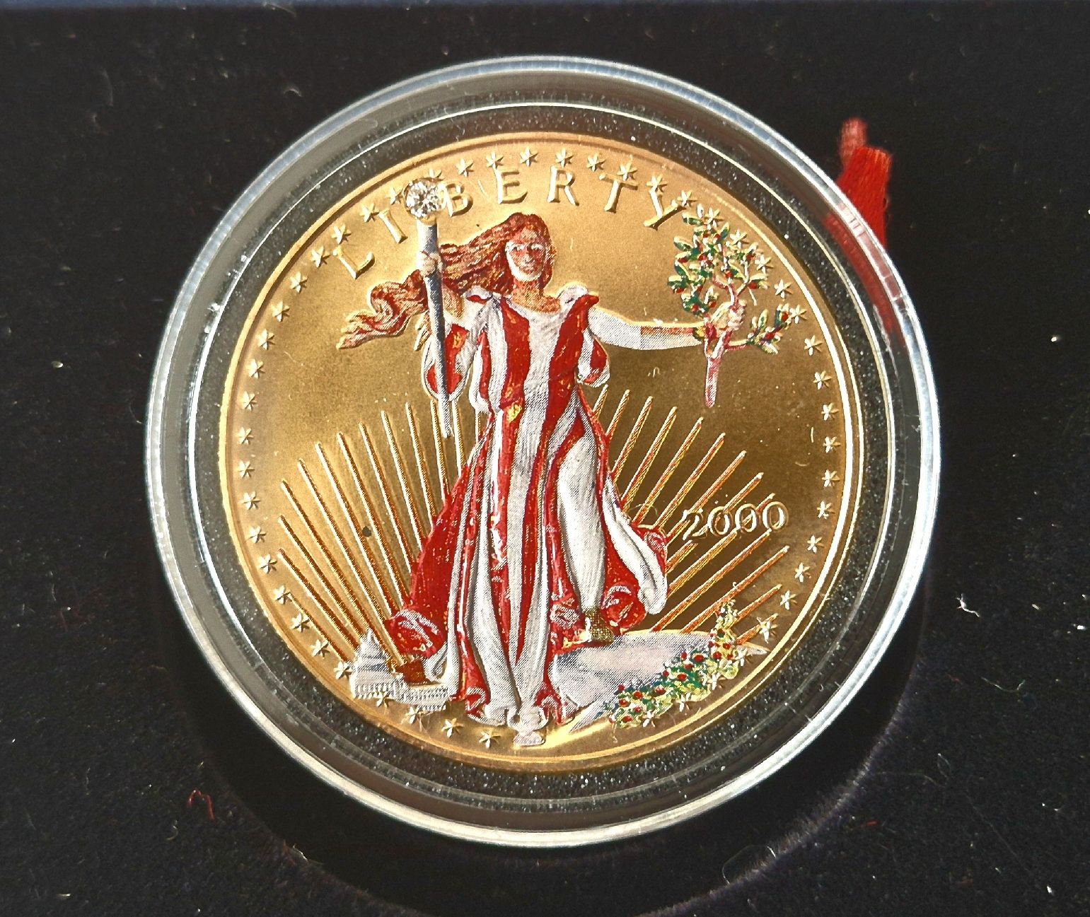 Alle Münzen: Goldmünze Eagle Set Millenium 2000 Nr 25 – Gebraucht aus Greppen von hploetscher 3