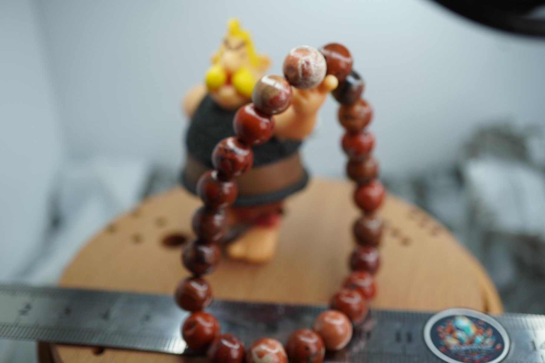 Minerali & Pietre curative: Jaspis Kugel   Armband    (Räumung!) – Nuovo e nell'imballaggio originale da Eschenbach SG venduto da topstone 3