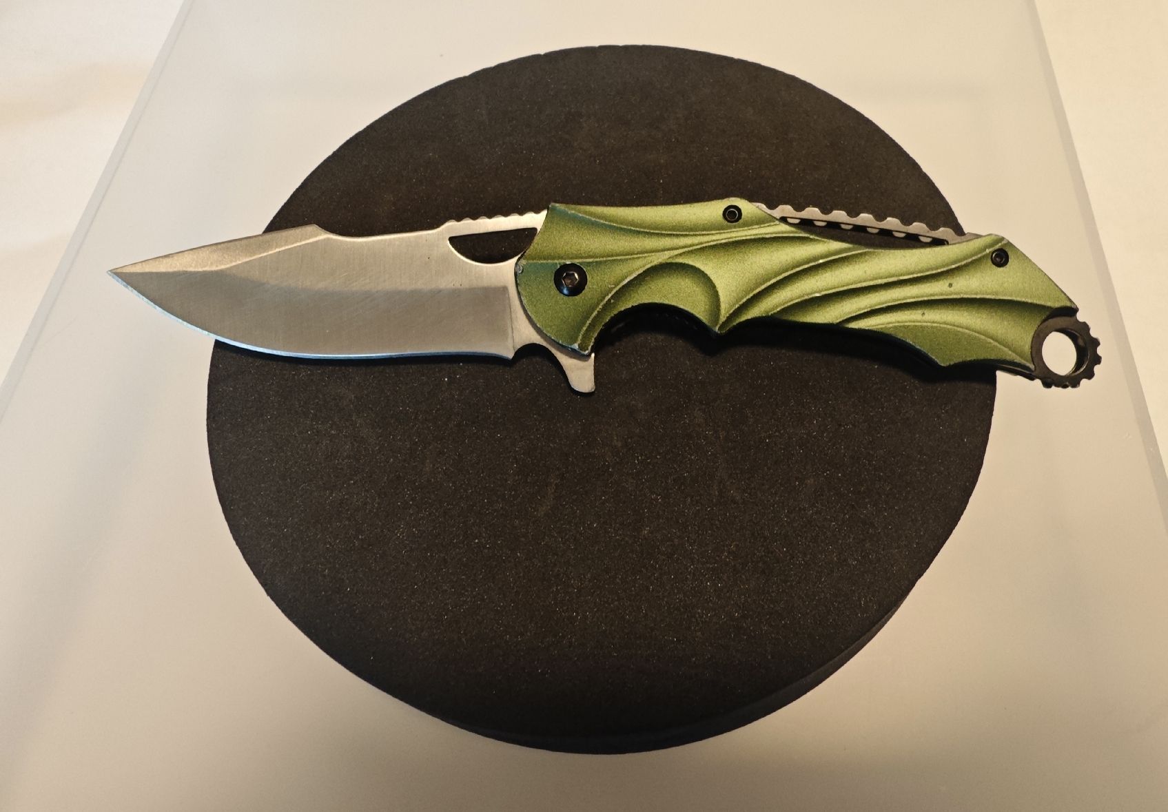 Coltelli tascabile: Pocket Knife, grün – Usato da Ottikon venduto da Kolibri-81 2