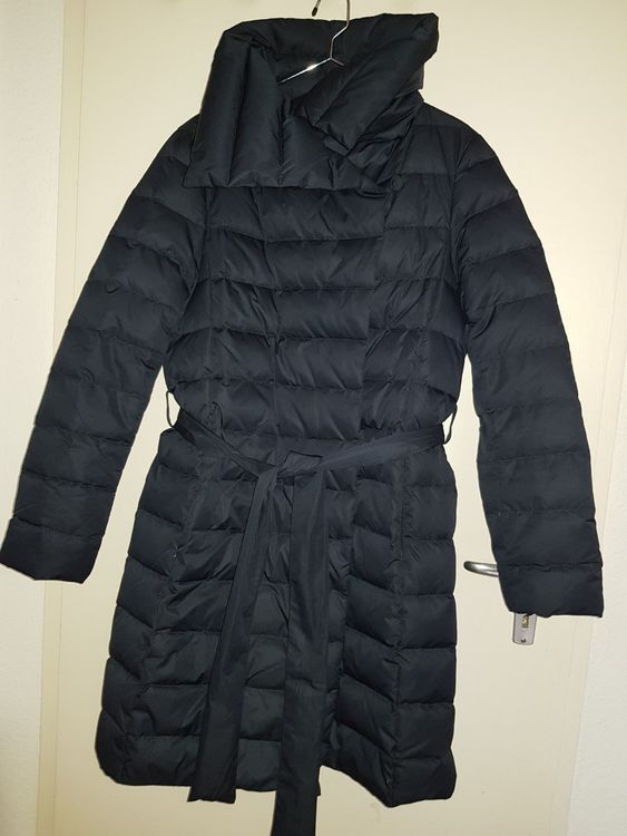 Daunenmantel Damen Jacke Hallhuber Mantel Kapuze Hallhuber