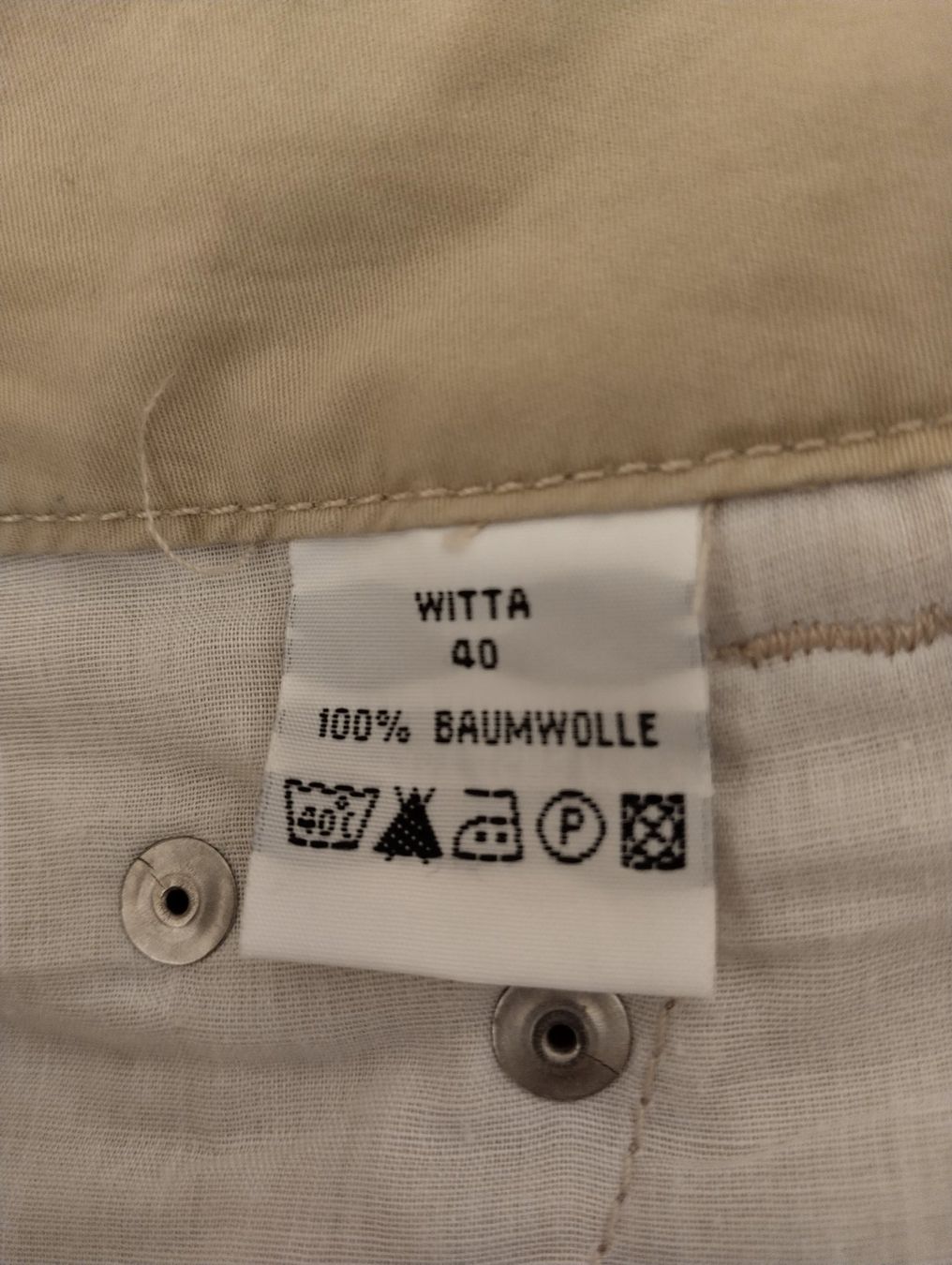 Pantaloni: hübsche beige Sommer-Shorts, Marke JOY – Usato da Hausen am Albis venduto da Adiwettstein 2