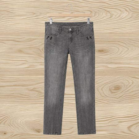 Jean Sandro gris délavé – Taille 42 – Coupe droite/slim