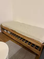 Bed Frame with Slatted Base - 90x200cm