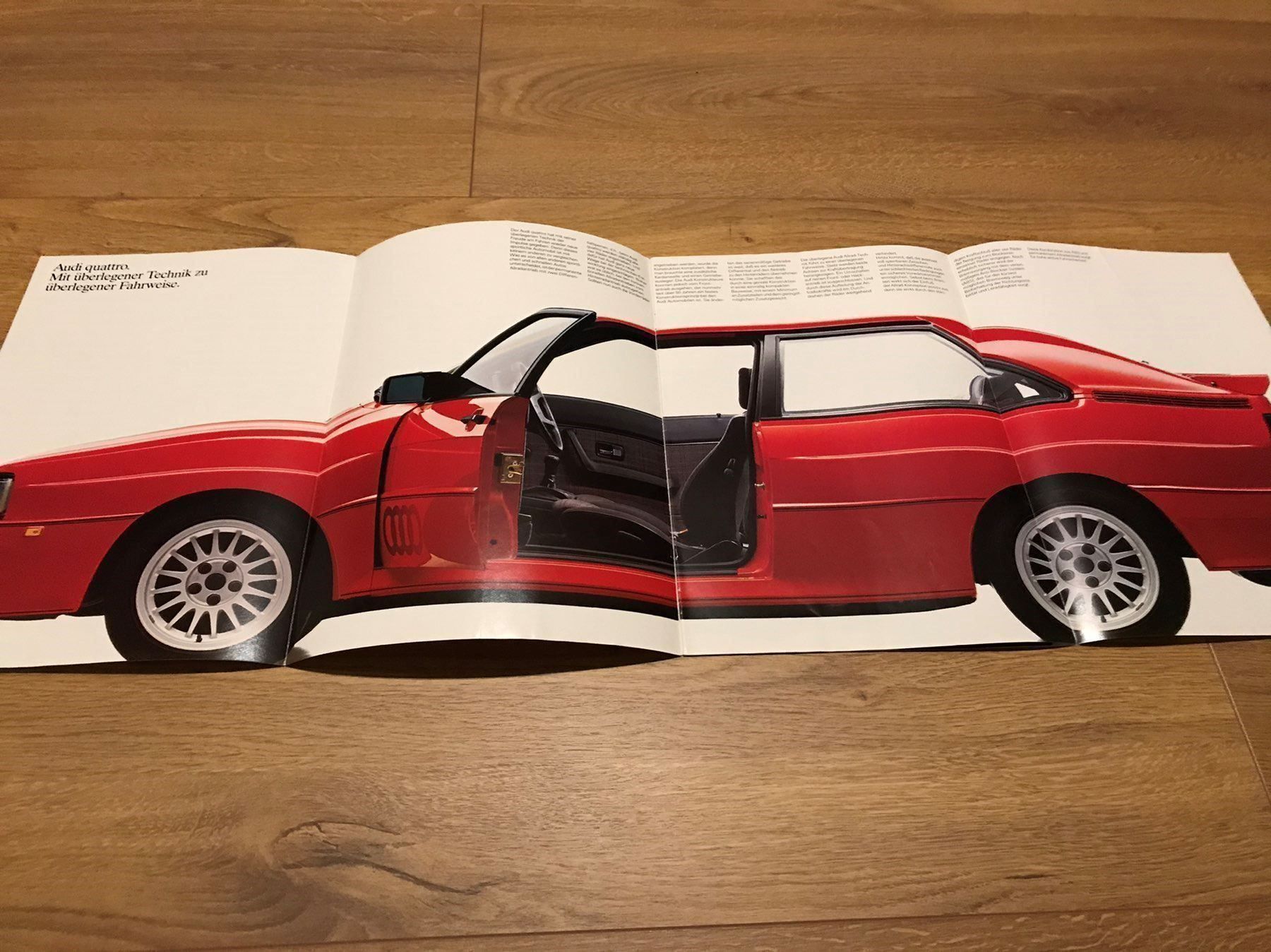 Audi Documenti: Audi Quattro Prospekt 10V – Usato da Freienstein venduto da Golfbueb 1