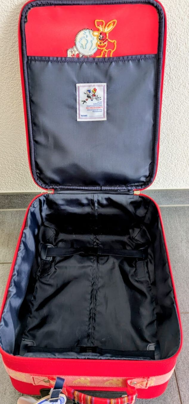 Valigie: Roter Kinder Trolley Koffer – Usato da Unterengstringen venduto da Alf 1