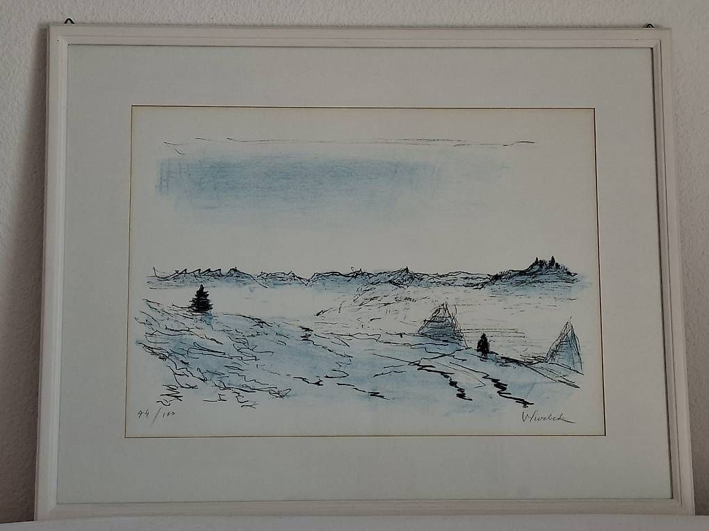 Grafica & Litografie: Farblithographie von Victor Surbek – Usato da Wabern venduto da amo_pp26