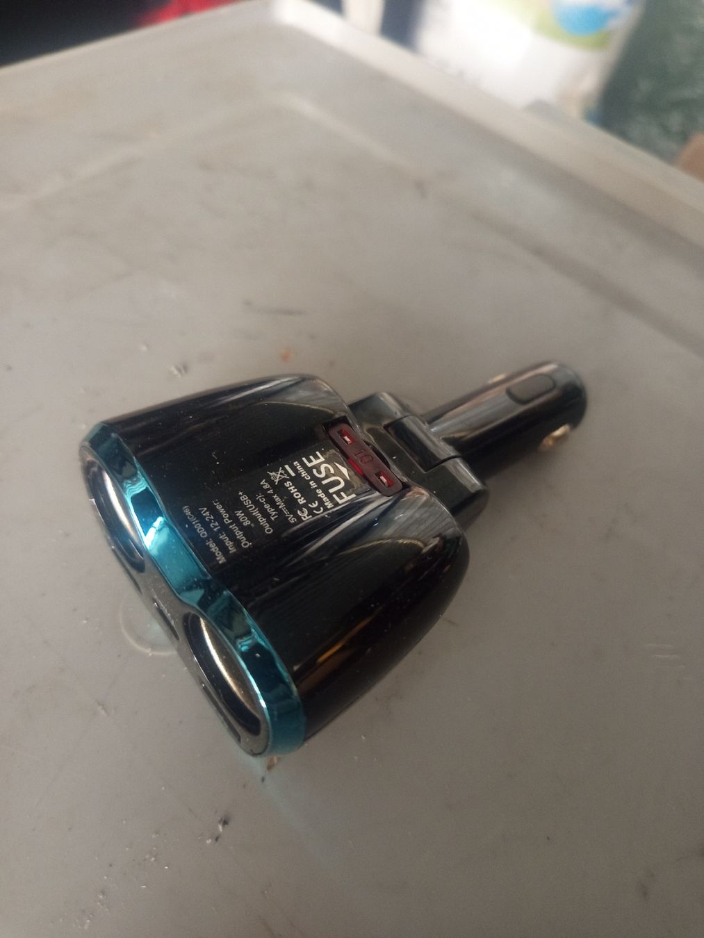 Unità & Adattatore: Auto Zigarettenanzünder Adapter, USB & Type-C, Top! – Usato da Baltschieder venduto da JJ-HRC 2