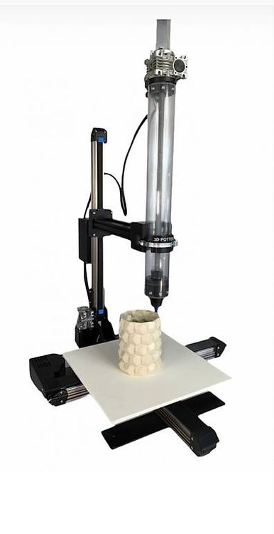 TRONXY Moore 2 Pro Keramik-3D-Drucker – 250x250x260 Mm Bauraum, Mit Elektrischem Fördersystem, Für Ton, Keramik & Flüssige Materialien – Bis 40 Mm/s