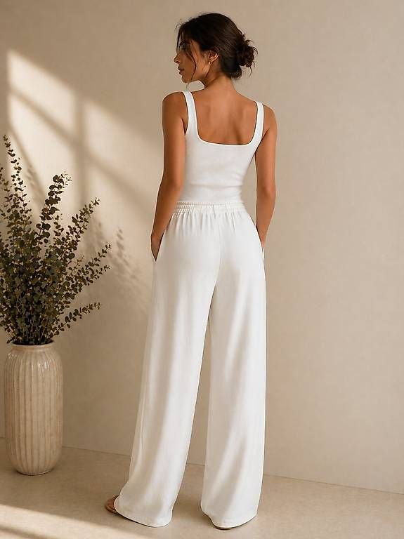 Hosen: Pantaloni bianchi Terranova – Gebraucht aus Lugano von mic_zcm7 3