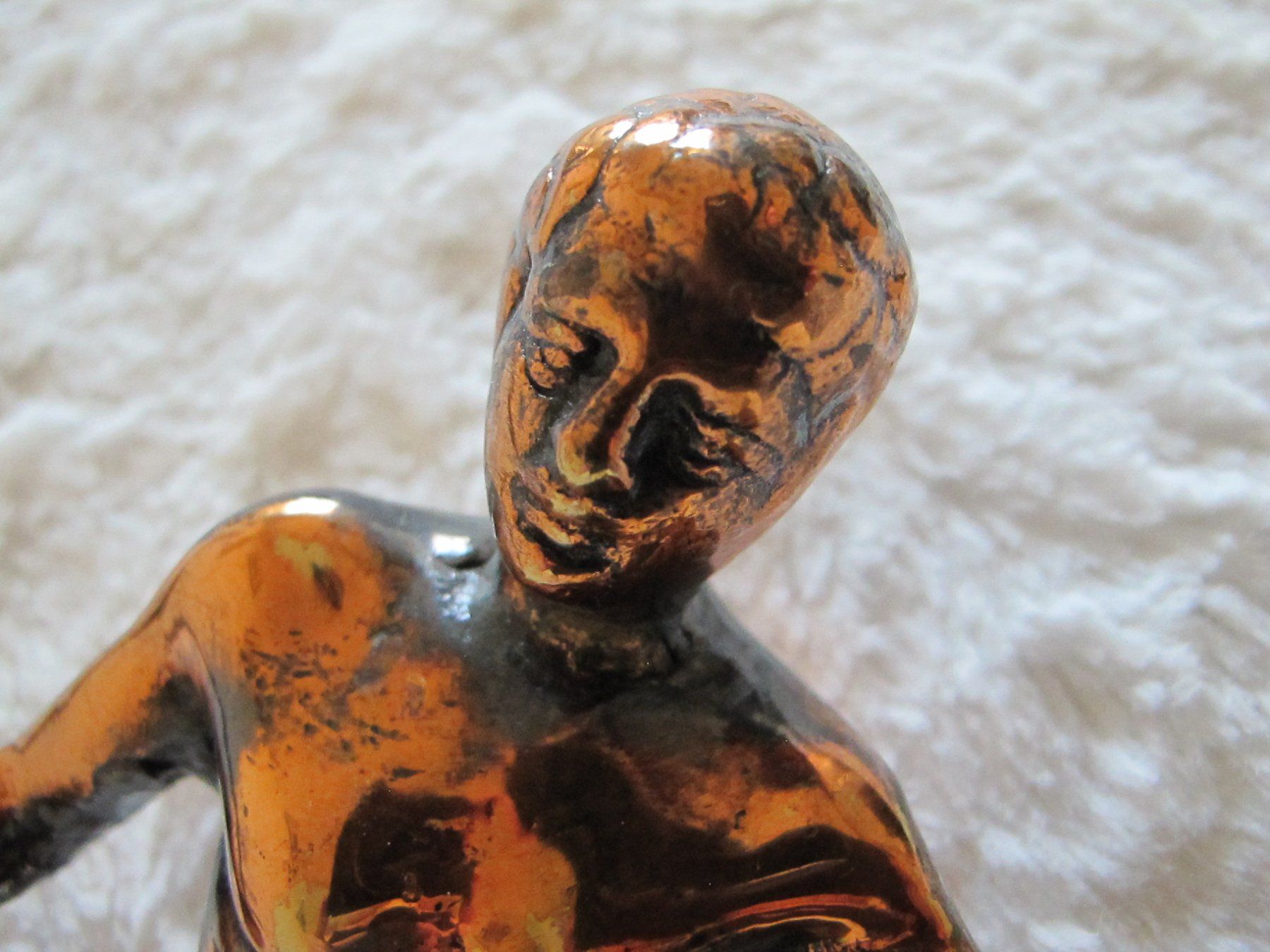 Skulpturen & Statuen: Bronze Skulptur Figur Diskuswerfer Alt ca. 1 Kg Schwer – Gebraucht aus Altnau von LinaAuktion 4