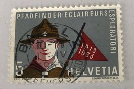 Nr. 395 GESTEMPELT  Basel 1963