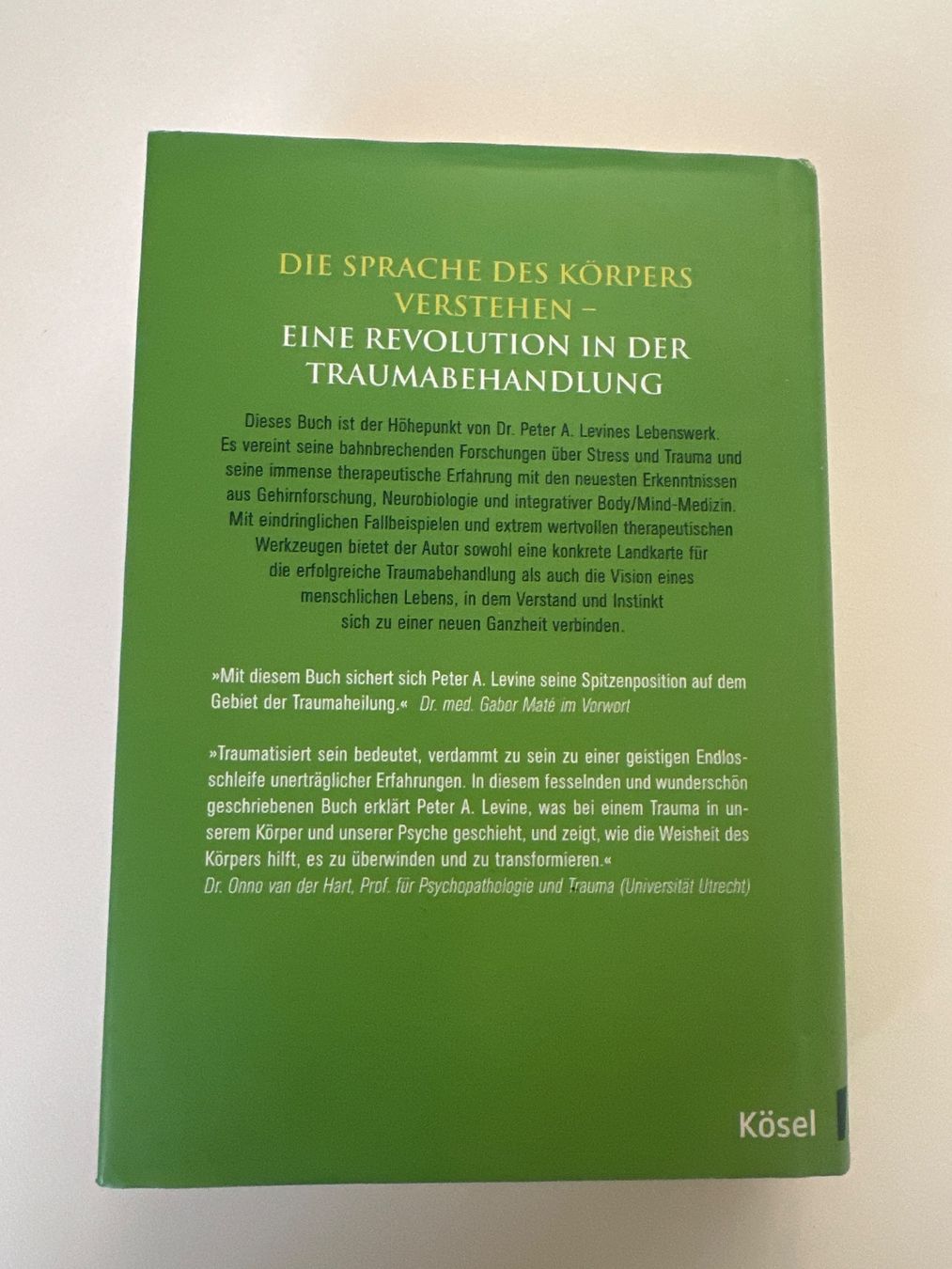 Bücher: Peter A. Levine - Sprache ohne Worte – Gebraucht aus Schwarzenburg von mezulienka 2