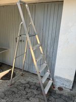 Leiter Aluminium 5 Stufen guter Zustand