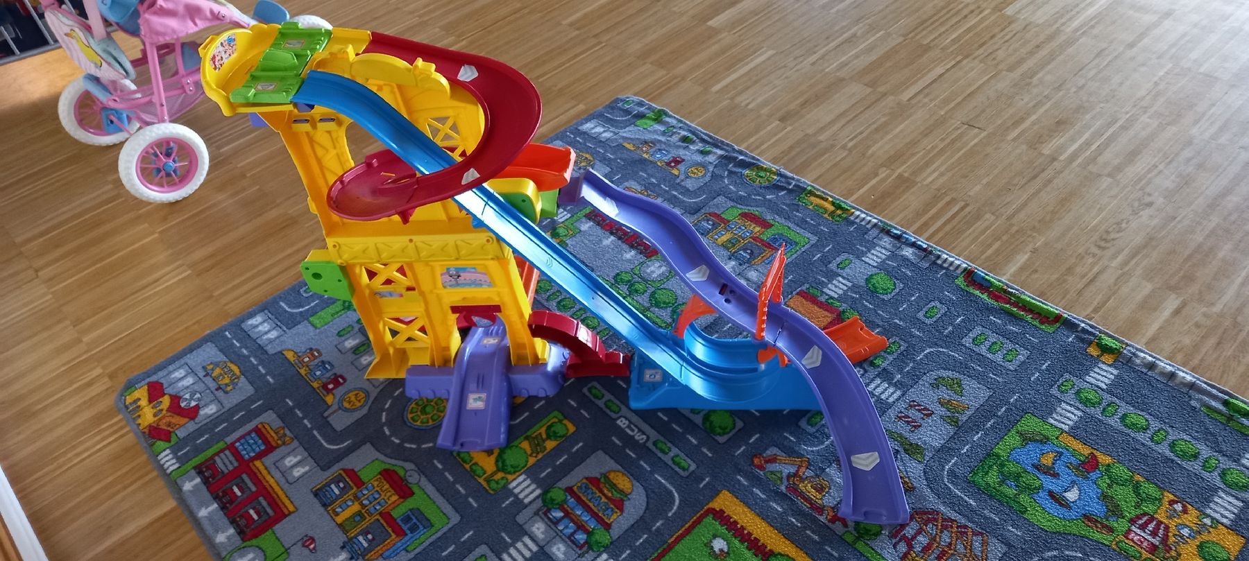 Giocattoli: Vtech Go! Go! Smart Wheels Autorennbahn - TOP – Usato da Berlingen venduto da Scherrer7706 1