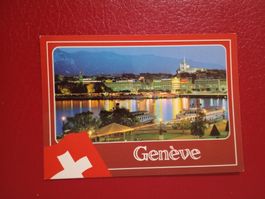 AK Geneve Le Rade le soir 1991