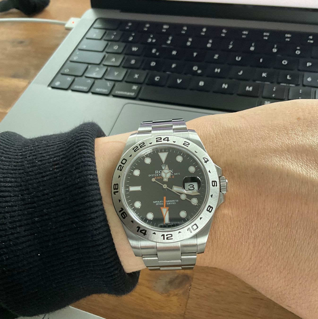 Rolex Montres: Rolex Explorer II Ref. 216570 Fullset CH – D'occasion à Felben-Wellhausen par TTip 4