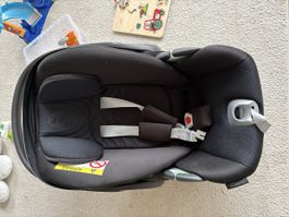 Babyschale Cybex Cloud T Plus schwarz guter Zustand