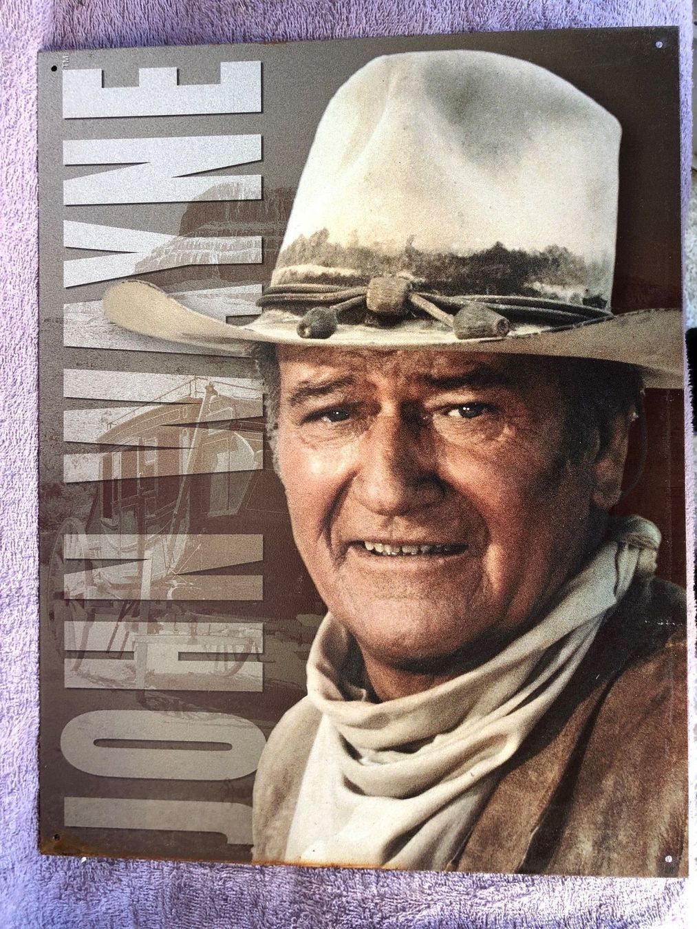 Insegne: John wayne western cowboy film – Nuovo (secondo la descrizione) da Reinach AG venduto da rares75