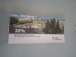Brigels Bergbahnen Gutschein - 30% Rabatt