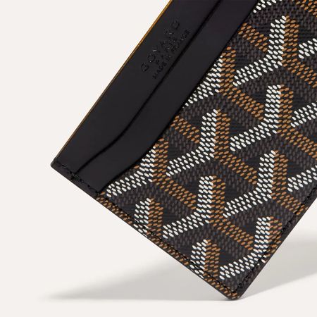 Goyard Porte-cartes Saint Sulpice, cuir, état neuf