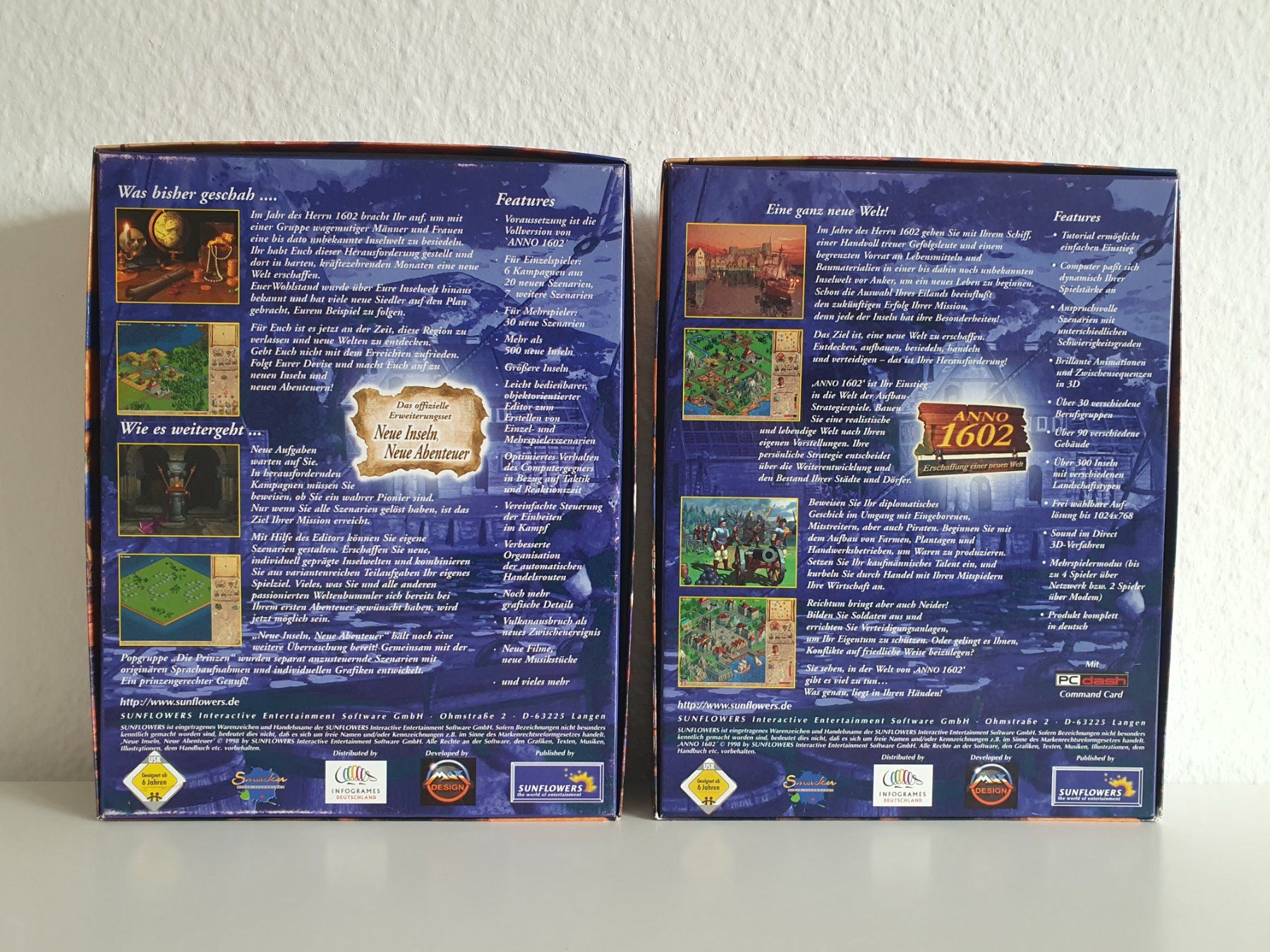 Spiele: PC Game Anno 1602 + Add-On (1998) Big Box Bundle – Gebraucht aus Greifensee von perfectioN88 3