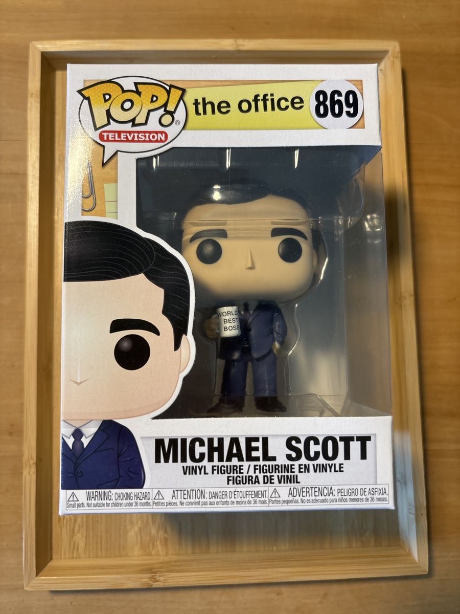 Funko Statuette: Funko Pop The Office: Michael Scott - Selten, Nr. 869! – Nuovo e nell'imballaggio originale da Birmensdorf ZH venduto da hun_w5sf