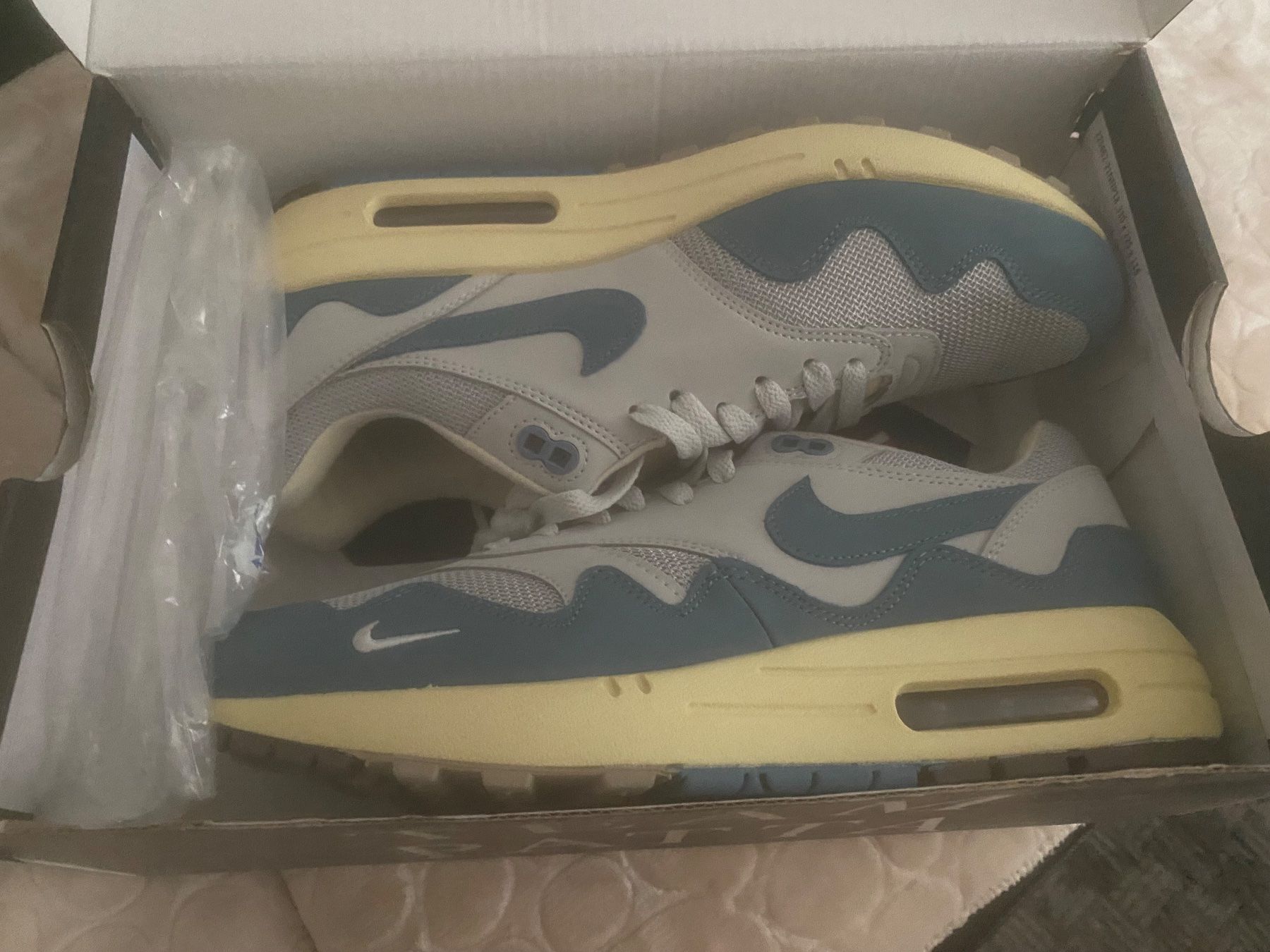Nike Scarpe da uomo: Nike Air Max 1 Patta Aqua EU 43 – Nuovo (secondo la descrizione) da Lausanne venduto da sport1010 5