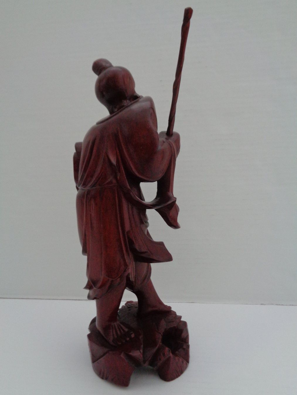 Sculptures & Statues: Chinesische Holzfigur handgeschnitzt - Mönch – D'occasion à Chur par omonia 3