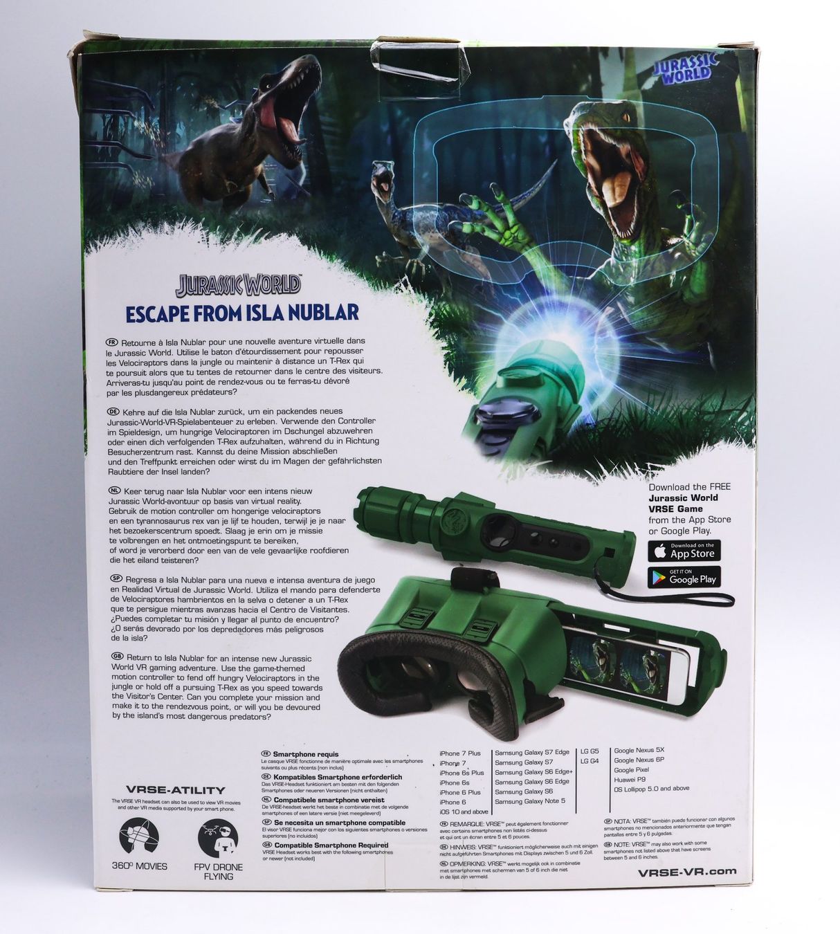 VR Brille: Kit Réalité Virtuelle VRSE Jurassic World - NEW – Neu und originalverpackt aus Paudex von dindeboy 1