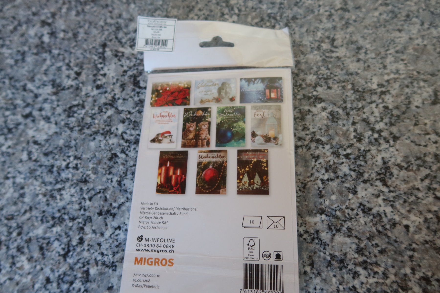 Karten: Weihnachtskarten – Neu und originalverpackt aus Täuffelen von Cindybussy 1