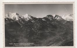 Ansichtskarte Balmhorn, Altels und Wildstrubel v.Niesen-Kulm