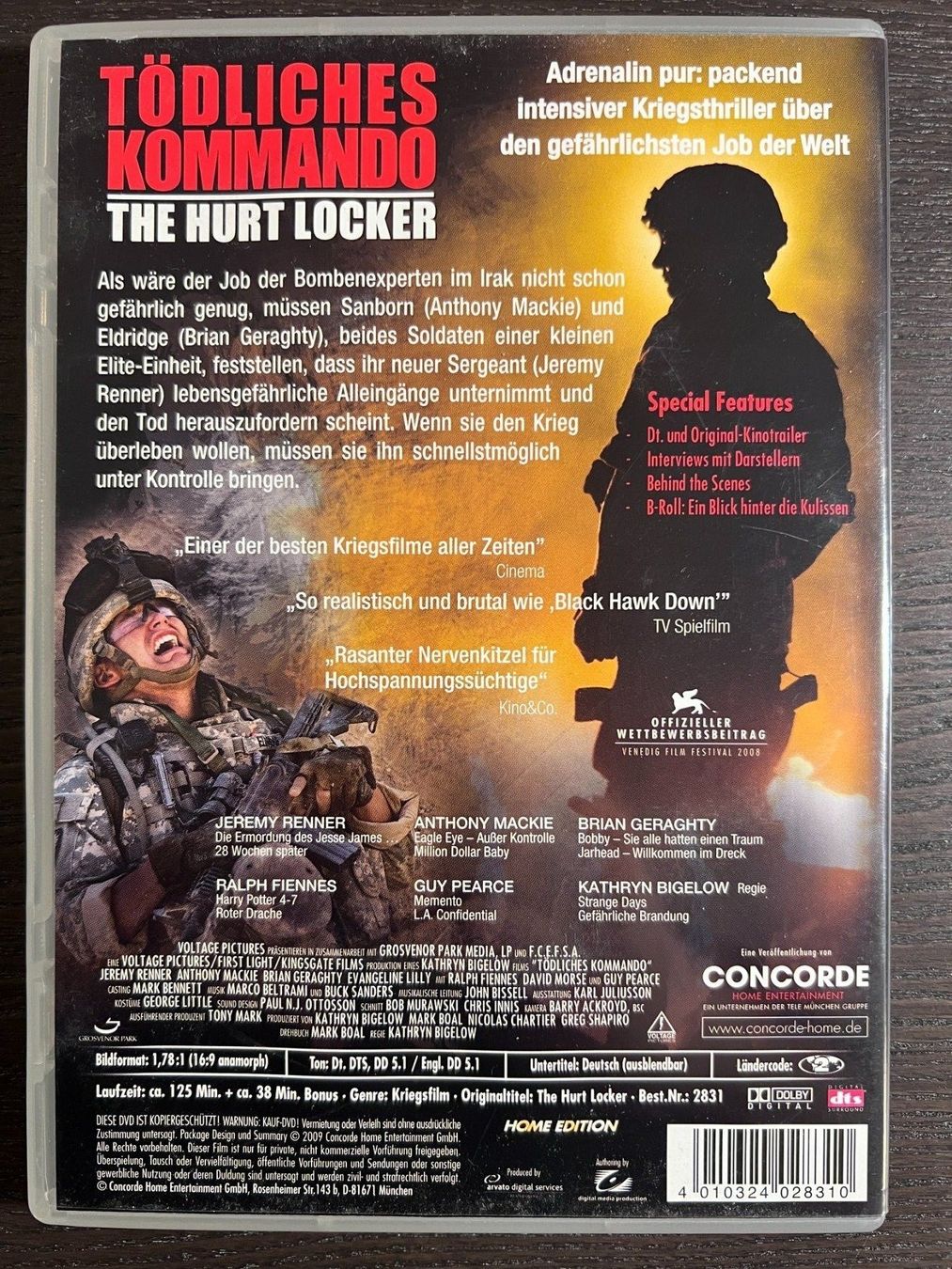 Tutti i DVDs: Tödliches Kommando – Usato da Zürich venduto da FilmFreunde 1