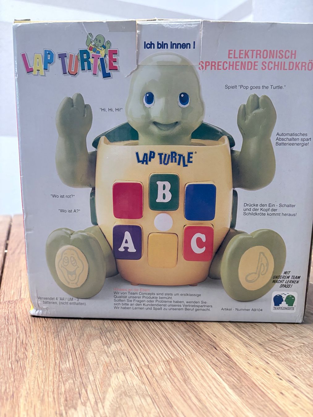 Giocattoli: LAP TURTLE sprechende Schildkröte, Farben & Buchstaben le... – Nuovo (secondo la descrizione) da Nänikon venduto da Lixors 2
