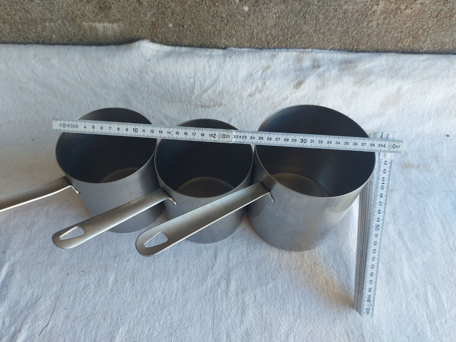 Elettrodomestici da cucina: 3er Set Becher aus Édelstall, Gastro Küche – Usato da Rheinau venduto da profitronic.shop 6