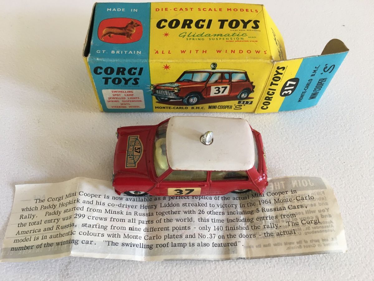 Corgi Toys Modellini d'auto: Corgi Mini Cooper S Rallye Monte Carlo – Usato da Grellingen venduto da Toyhamster 2