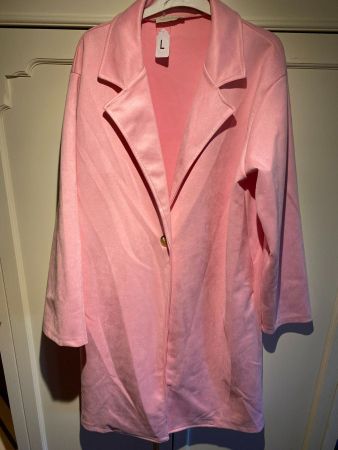 DAMEN MANTEL PUDERROSA-SAMT