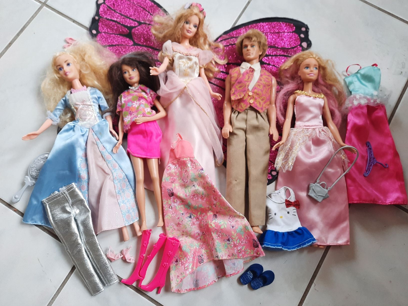 Puppen: LOT de BARBIE,  – Gebraucht aus Le Locle von marylise01