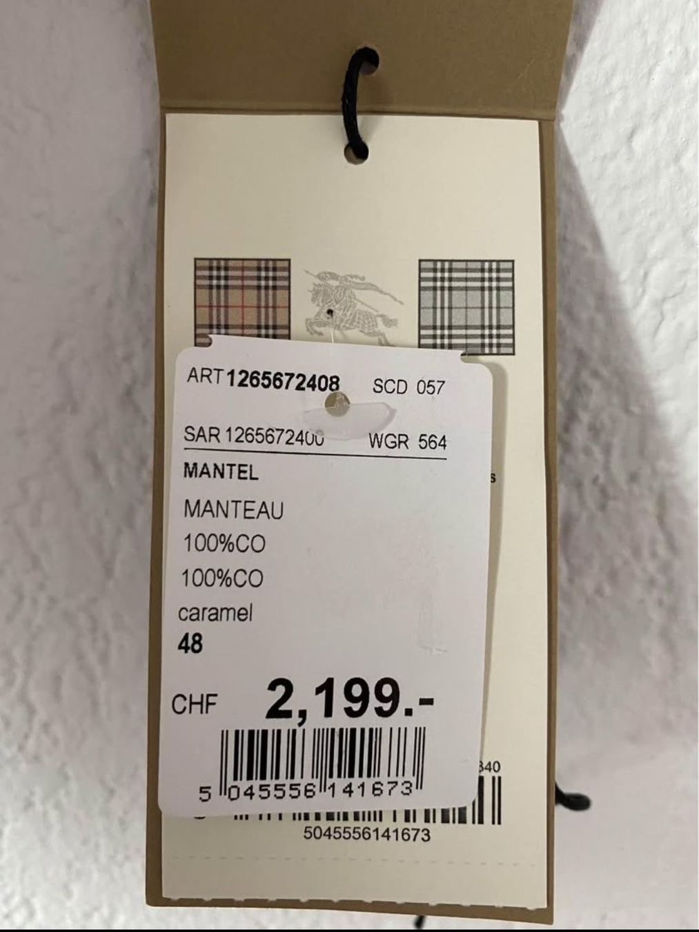 Burberry Cappotti: Burberry Mantel Gr.48 Kariert-Klassisch – Nuovo (secondo la descrizione) da Olten venduto da AtelierSecondhand23 5