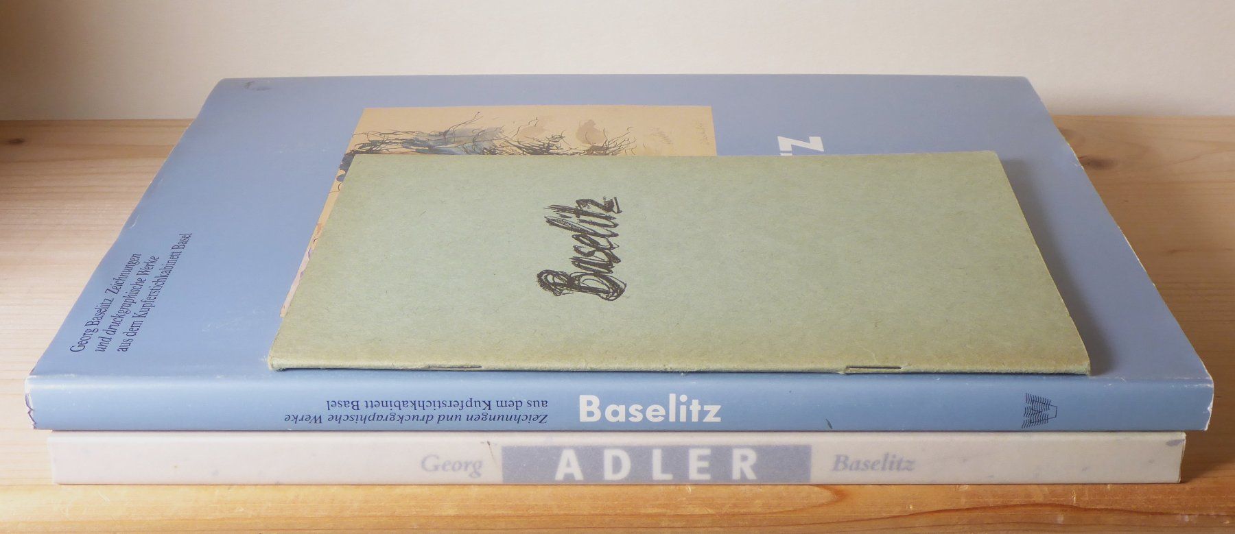 Libri: Konvolut: Baselitz 3 Titel – Usato da Erschwil venduto da taglang