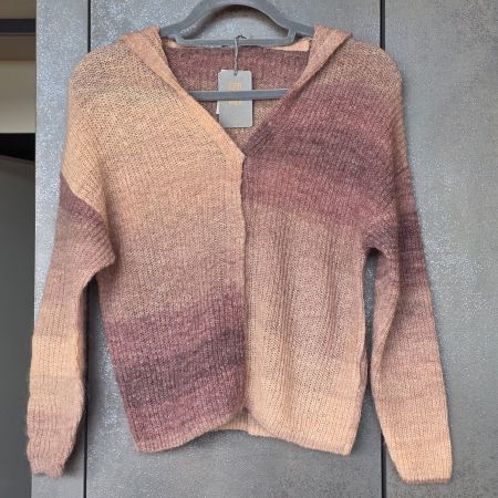 🐸 NILE KAPUZENJACKE KURZ STRICKJACKE S JACKE MOHAIR WIE NEU