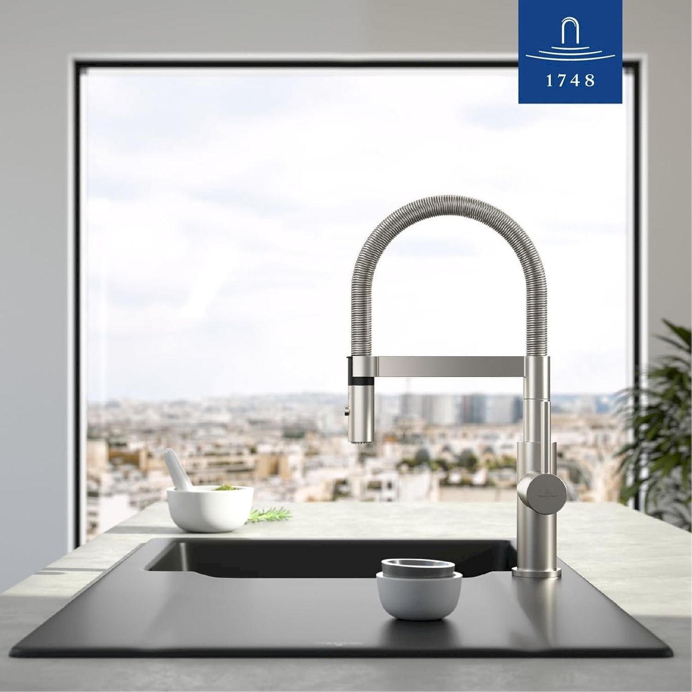 Rubinetteria: Villeroy & Boch Steel Expert Compact – Nuovo e nell'imballaggio originale da Bottighofen venduto da zaap 2