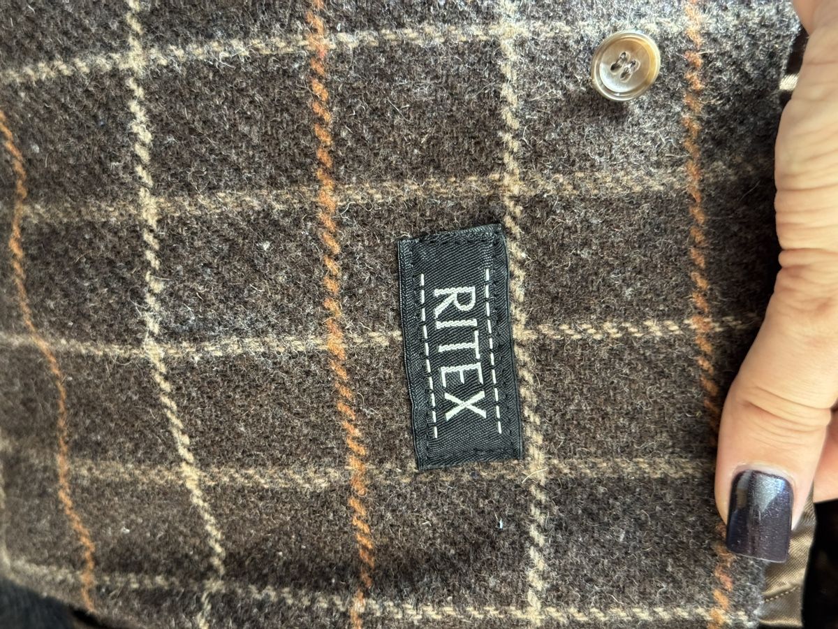 Cappotti: Vintage Ritex Crombie Heavy Wool Coat - Size 46 – Usato da Turbenthal venduto da elizameise 3