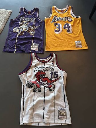 Lot maillot NBA Mitchell & Ness