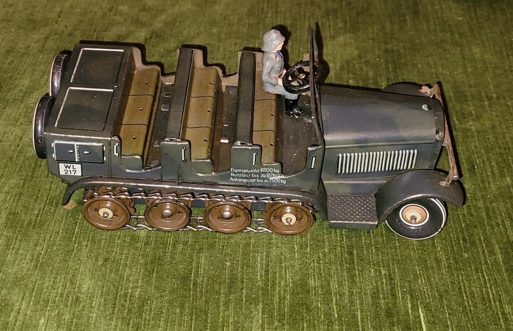 Jouets: Tippco autocarro cingolato con cannone 88mm – D'occasion à Lugano par lineol59 3