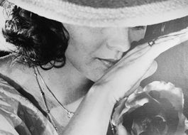 Schönes Foto Frau mit Hut