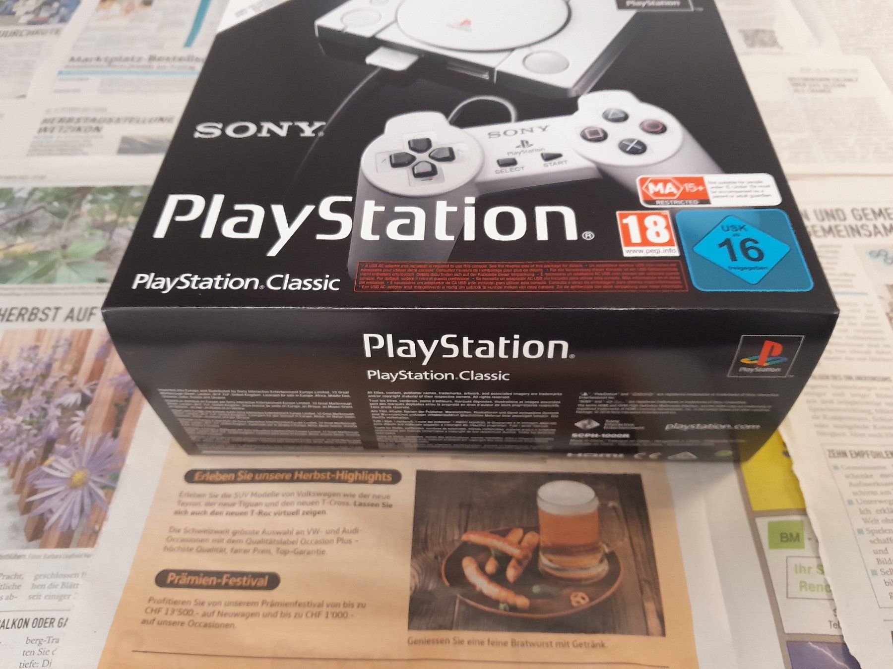 Sony Console: Sony PlayStation Classic mit 20 Spielen – Nuovo e nell'imballaggio originale da Rüti ZH venduto da Alemanni 3