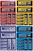 4 Bogen Promotion NOS N.O.S Sticker Aufkleber 27x18 cm NS001