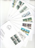 SBK 943 - 951 im 4er-Block FDC