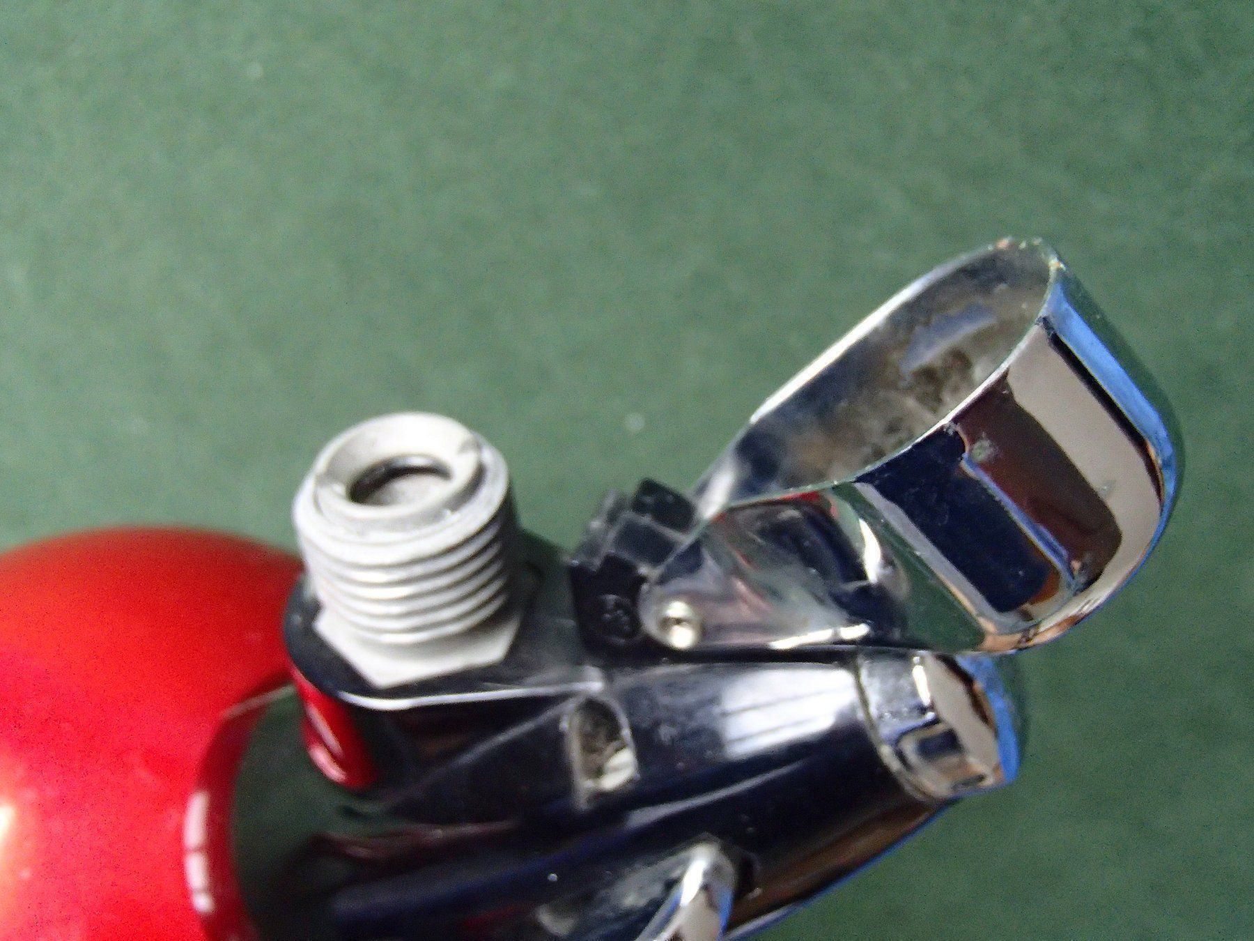 Bouteilles: Vintage roter englischer SPARKLET Siphon – D'occasion à Schöfflisdorf par pullux 5